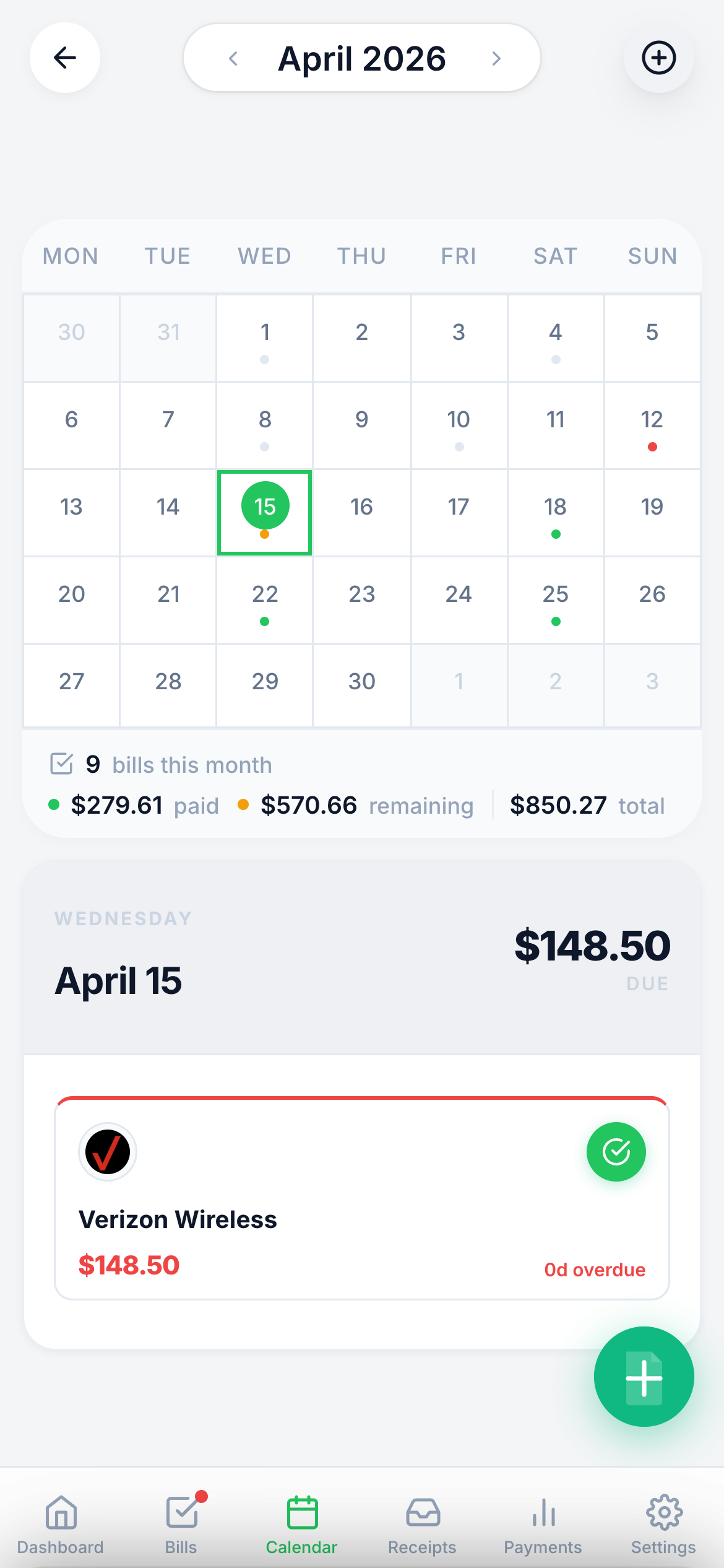Calendar