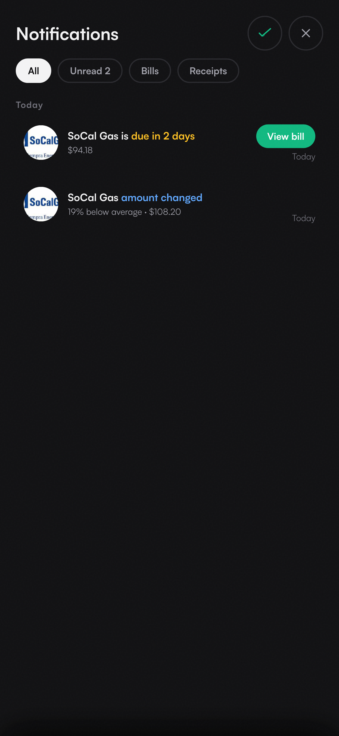 Alerts