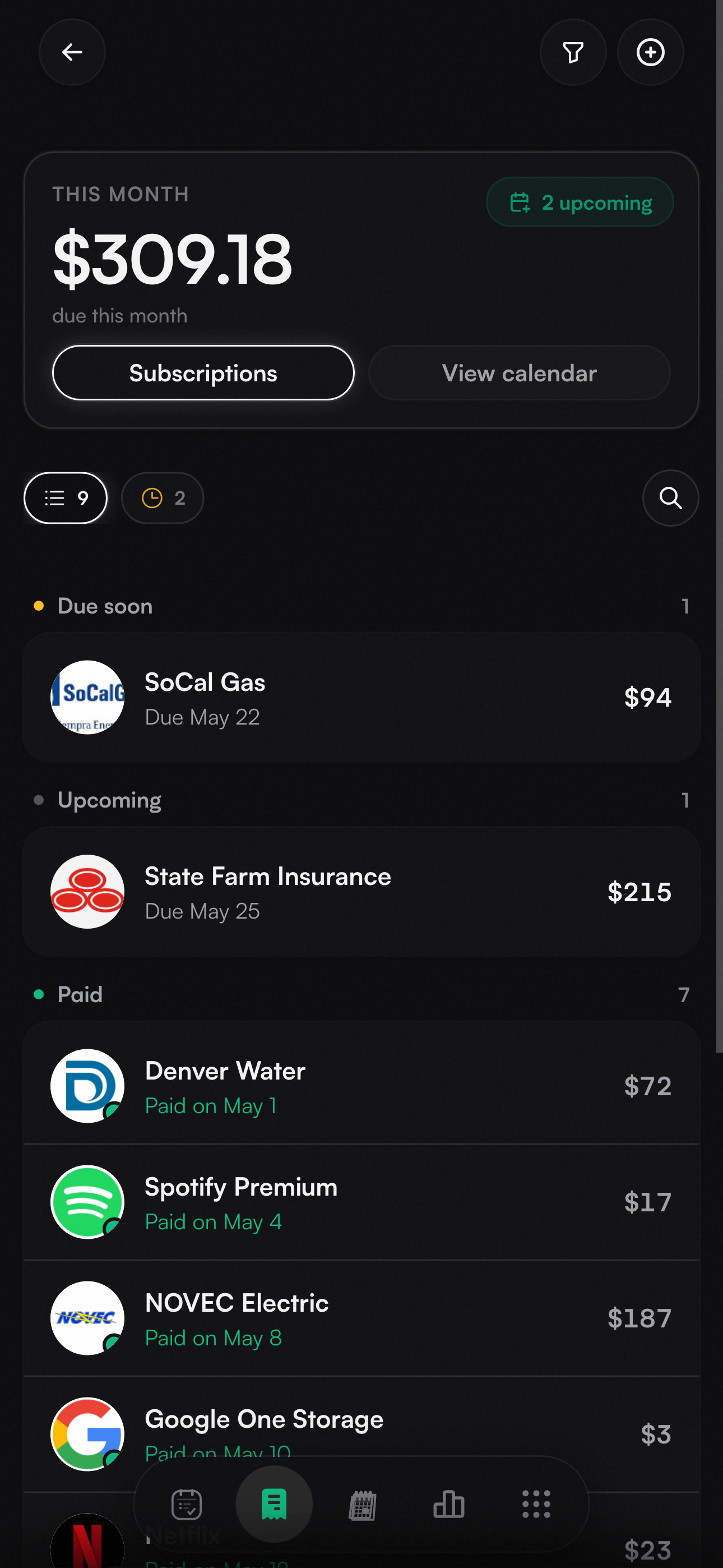 Bills